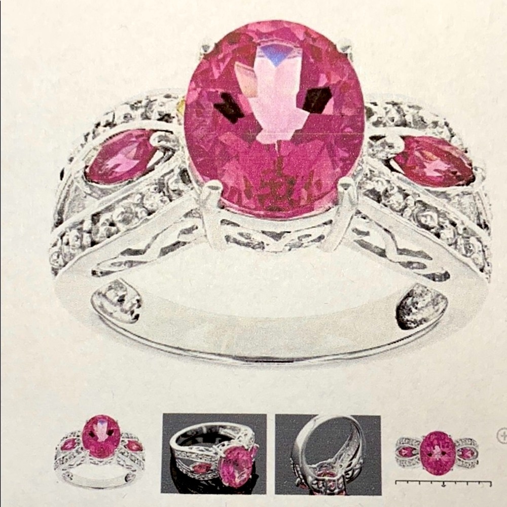 Oval Pink Topaz 3.85ctw. - Picture 5 of 13